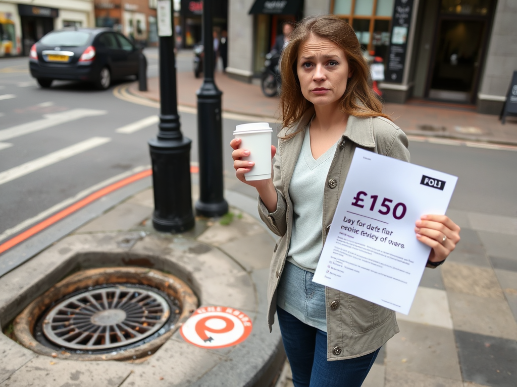 Woman fined £150 by council for coffee disposal in drain